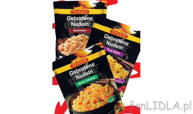 Makaron azjatycki , cena 3,99 PLN za 125 g/1 opak. 
- Różne rodzaje. 
- Szybkie ...