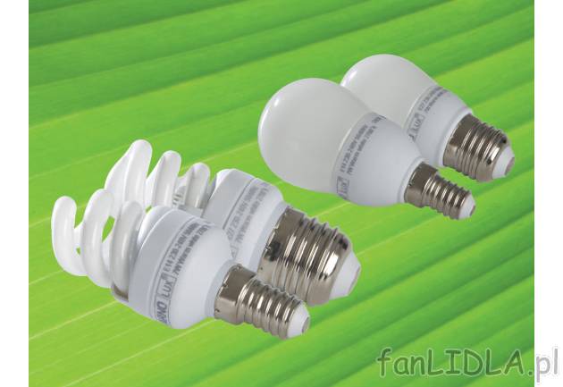 Miniżarówka energooszczędna Livarno Lux, cena 12,99 PLN za 1 szt. 
- do wyboru ...