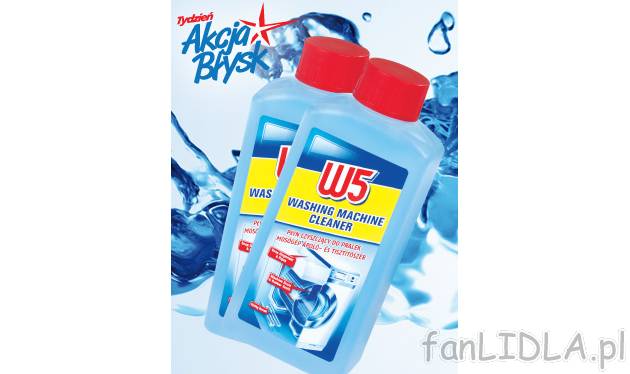 Płyn czyszczący do pralek , cena 9,99 PLN za 2x250 ml/1 opak. 
- Do czyszczenia ...