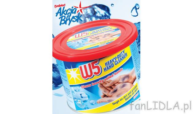 Pasta do czyszczenia rąk , cena 7,99 PLN za 500 ml/1 opak. 
- Skutecznie czyści ...