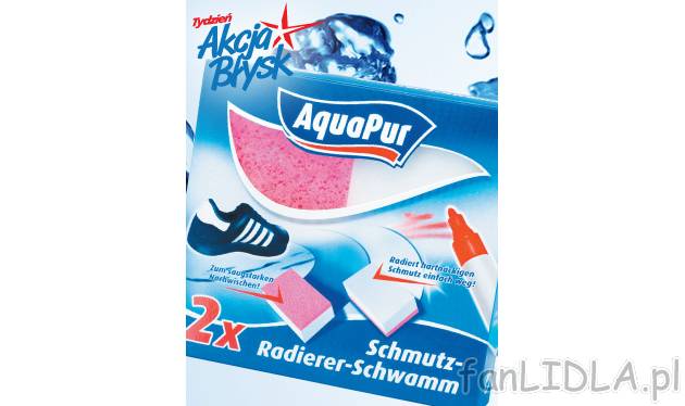 Gąbka do czyszczenia , cena 4,49 PLN za 2 szt./1 opak. 
- Dwuwarstwowa. 
- Skutecznie ...