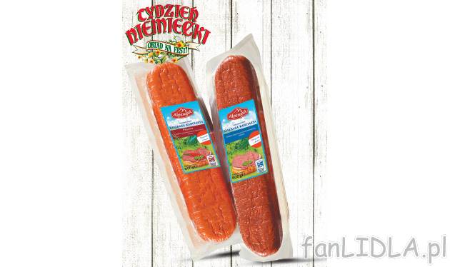 Austriacka kiełbasa wędzona , cena 16,66 PLN za 500 g/1 opak. 
- Pyszna kiełbasa ...