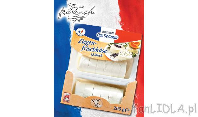 Talarki z sera koziego , cena 7,99 PLN za 200 g 
- Wysokiej jakości ser z mleka ...