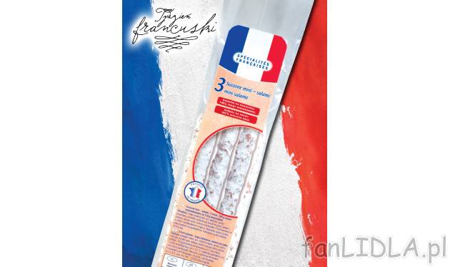 Minisalami suszone , cena 6,99 PLN za 150 g 
- Francuskie salami o wyjątkowym ...