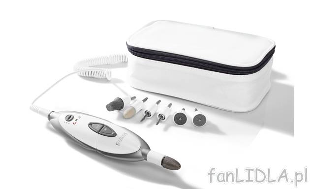 Zestaw do manicure i pedicure Sanitas, cena 69,90 PLN za 1 opak. 
- 7 wysokiej ...