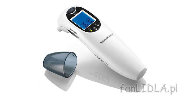 Termometr do ucha i czoła Silvercrest Personal Care, cena 49,99 PLN za 1 opak. ...