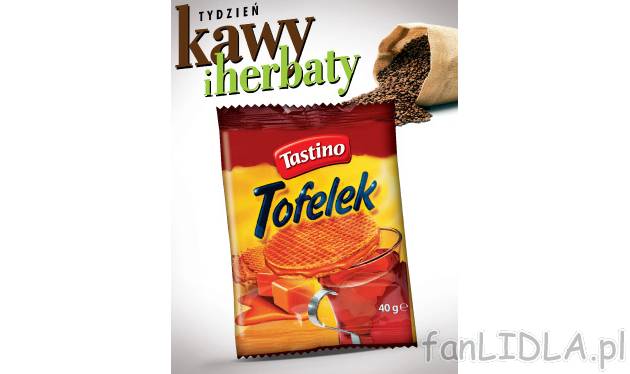 Tofelek , cena 0,55 PLN za 40 g/1 szt. 
-  40 g/1 szt. 
-  100 g=1.38