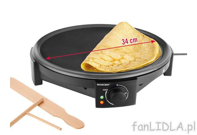 Urządzenie do smażenia naleśników Silvercrest Kitchen Tools, cena 99,00 PLN ...