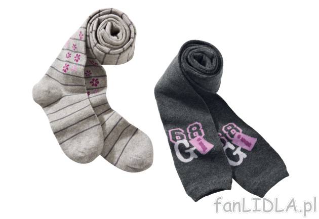 Dziecięce rajstopy lub legginsy Pepperts, cena 11,99 PLN za 1 para 
- do wyboru: ...