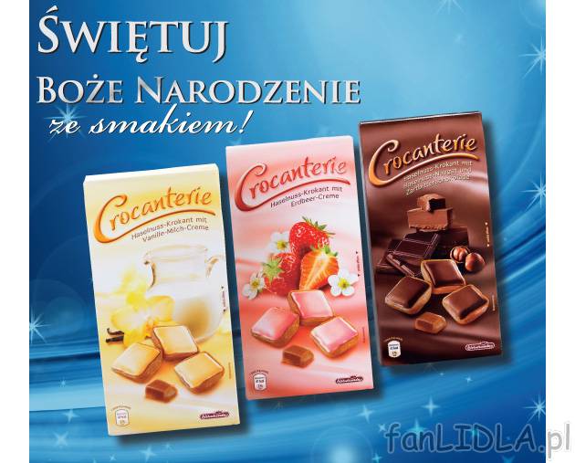 Praliny , cena 7,99 PLN za 125 g 
- różne rodzaje 
- delikatne nadzienie ukryte ...