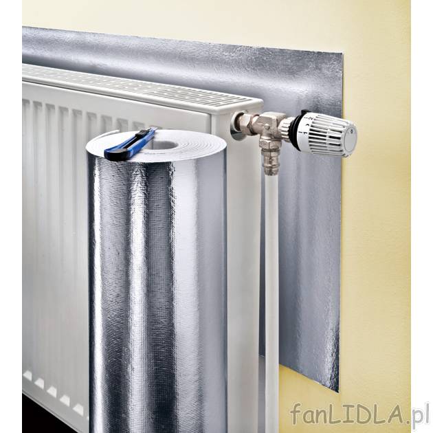 Folia odbijająca ciepło Powerfix, cena 24,99 PLN za 1 szt. 
- pas izolacyjny EPS ...