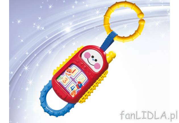 Fisher-Price&#174; Telefon , cena 32,99 PLN za 1 szt. 
- z 3 odgłosami zwierząt ...