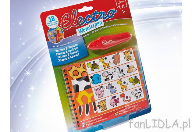 Książka edukacyjna z magicznym pisakiem , cena 17,99 PLN za 1 opak. 
- zabawny ...