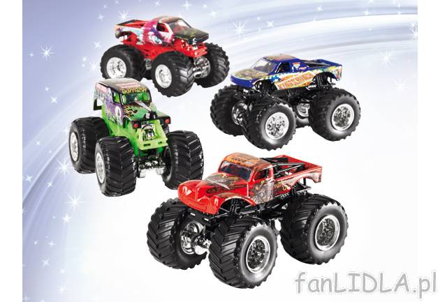 Monster Truck Hotwheels&#174; , cena 22,99 PLN za 1 szt. 
- skala 1:64 
- ...