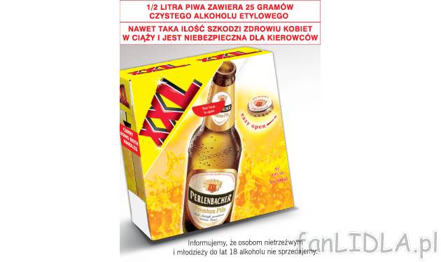 Piwo Pils , cena 15,99 PLN za 7x0.5 L+1 gratis/1 opak. 
- 7x0.5 L+1 gratis/1 opak. ...