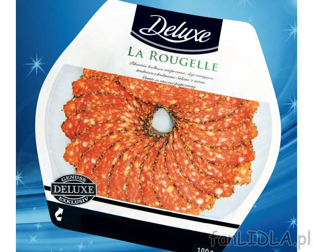 Salami , cena 3,99 PLN za 100 g/1 opak. 
-  różne rodzaje 
-  100 g/1 opak.