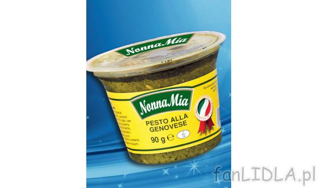 Pesto , cena 2,99 PLN za 90 g/1 opak. 
- najwyższej jakości 
- świeże pesto ...
