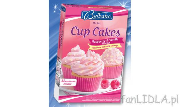 Muffinki , cena 4,99 PLN za 320/326/340 g/1 opak. 
- Różne rodzaje 
- Mieszanka ...