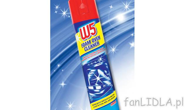 Spray do czyszczenia piekarnika , cena 6,99 PLN za 400 ml/1 opak. 
- Czyści szybko ...