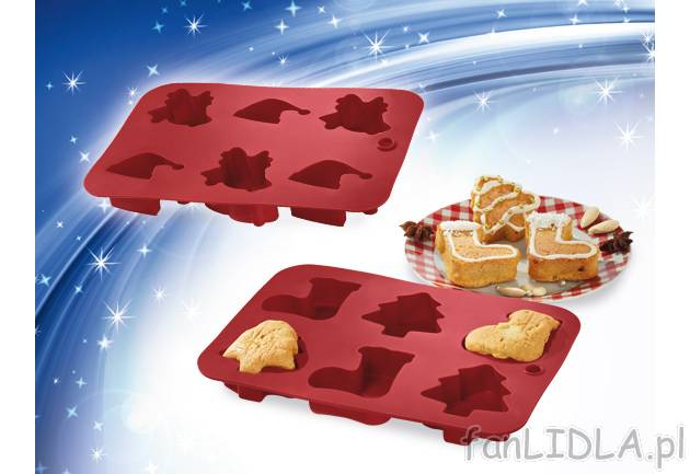 Silikonowa forma do pieczenia Cassetti, cena 17,99 PLN za 1 szt. 
- do pieczenia ...