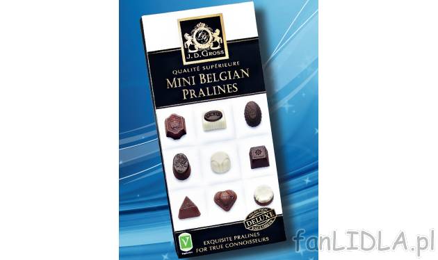 Minipraliny belgijskie , cena 6,99 PLN za 100 g/1 opak. 
- mieszanka doskonałych ...