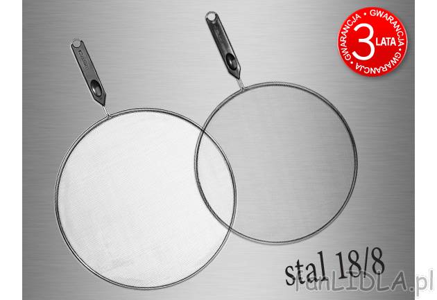 Osłony antyrozpryskowe ze stali szlachetnej 2 szt. Ernesto, cena 15,99 PLN za 1 ...