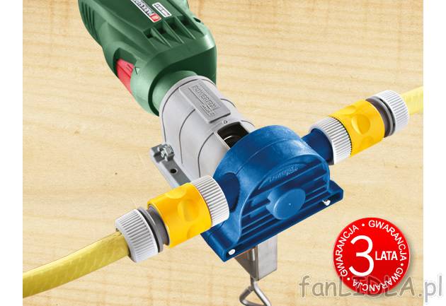 Pompa na wiertarkę Powerfix, cena 24,99 PLN za 1 opak. 
- do pompowania płynów ...