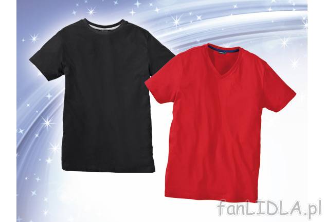 T-shirt 3 szt. Livergy, cena 34,99 PLN za 1 opak. 
- z przyjemnie miękkiego materiału, ...