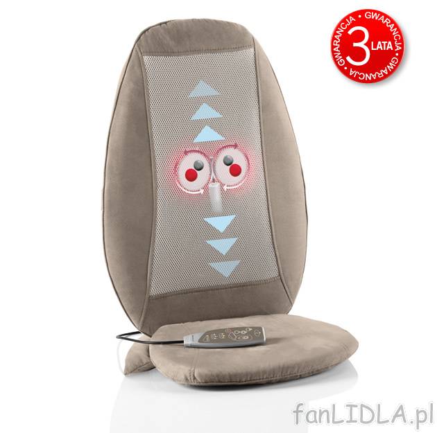 Nakładka masująca shiatsu z funkcją ogrzewania Silvercrest Personal Care, cena ...