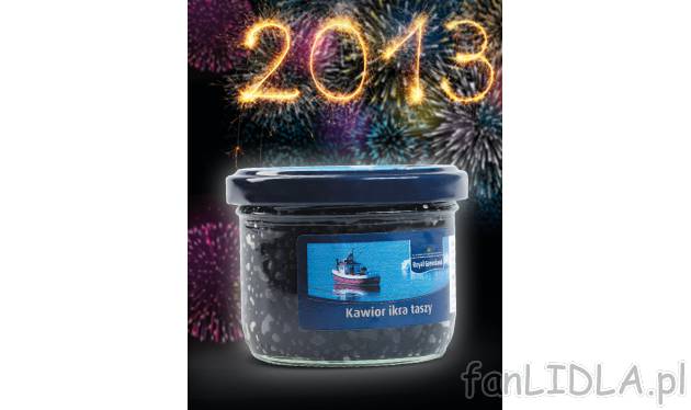 Kawior , cena 6,66 PLN za 100 g/1 opak. 
- Czarny. 
- Z ikry taszy. 
- Oferta ...