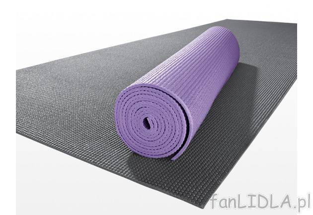 Mata fitness Crivit Sports, cena 24,99 PLN za 1 szt. 
- strukturalna i nieślizgająca ...