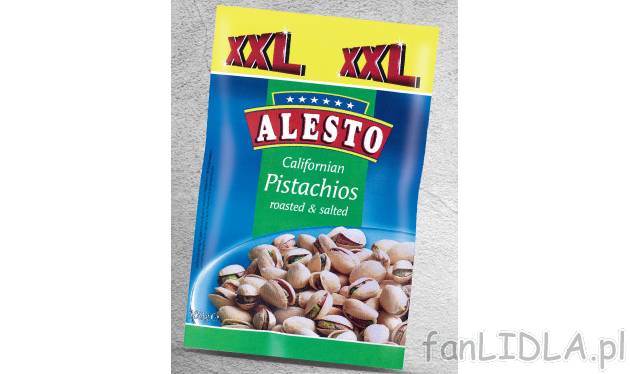 Pistacje kalifornijskie , cena 12,99 PLN za 300 g/1 opak. 
-  300 g/1 opak.