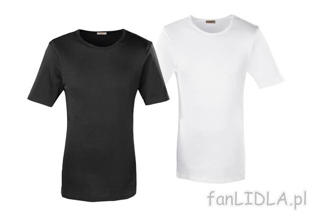 T-shirt Livergy, cena 15,99 PLN za 1 szt. 
- bez szwów bocznych 
- do wyboru: ...