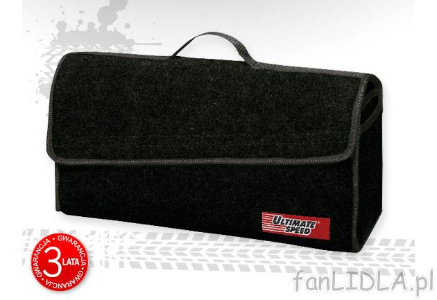 Organizer do bagażnika Ultimate Speed, cena 23,99 PLN za 1 szt. 
- do przechowywania ...