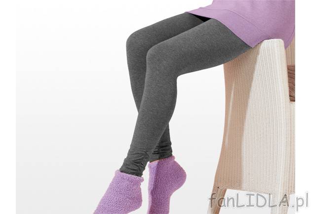 Legginsy Esmara, cena 17,99 PLN za 1 para 
- materiał: 95% bawełna, 5 % elastan ...