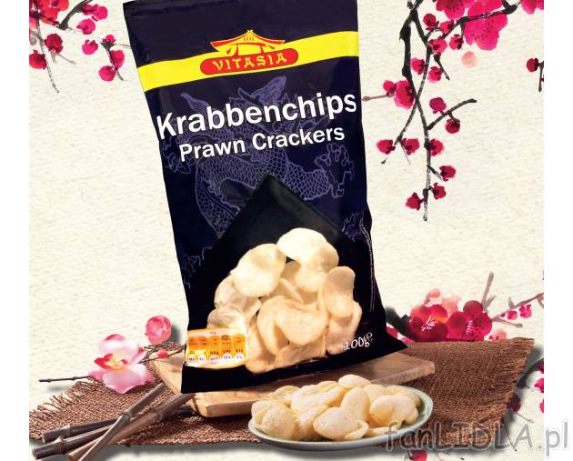 Chipsy , cena 3,99 PLN za 100 g 
- Krabowe- smakują wyśmienicie same lub z dodatkiem ...