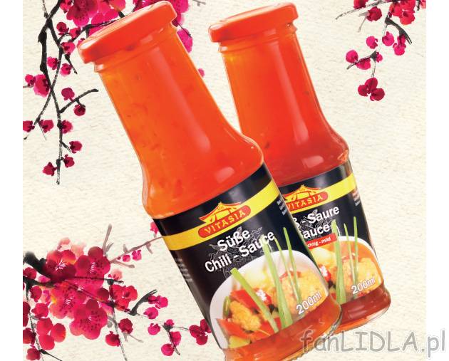 Sosy pikantne , cena 3,99 PLN za 200 ml 
- Do wyboru słodki sos chilli ( lekko ...