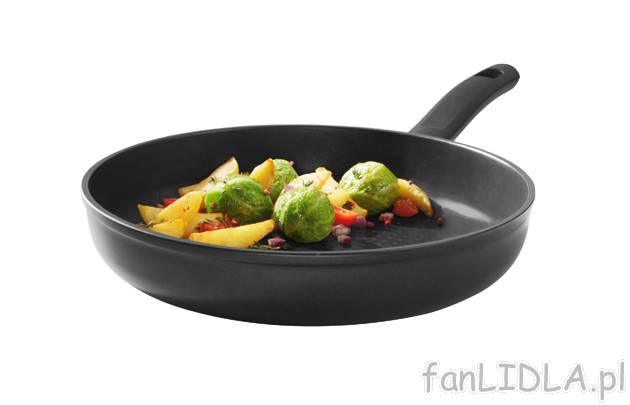 Patelnia 24 cm Ernesto, cena 45,00 PLN za 1 szt. 
- wysokogatunkowa, ceramicznie ...