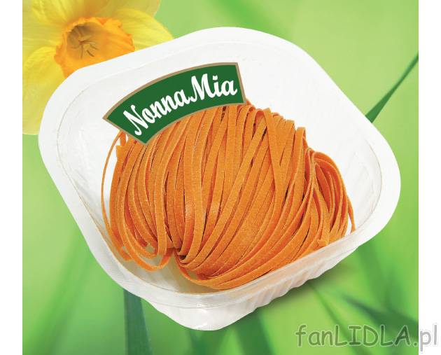 Tagliolini , cena 2,99 PLN za 250 g/1 opak. 
- Doskonały, świeży makaron najwższej ...