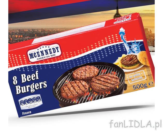 Hamburger , cena 9,99 PLN za 500 g/1 opak.