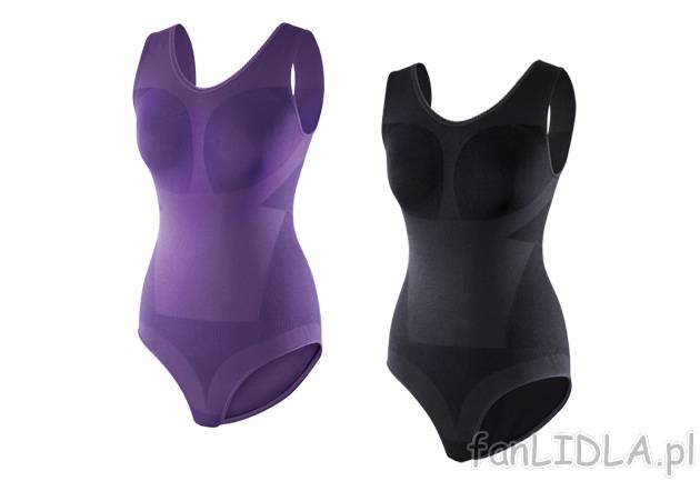 Bezszwowe body modelujące , cena 29,99 PLN za 1 szt. 
- czarne, rozmiary: S-XL ...