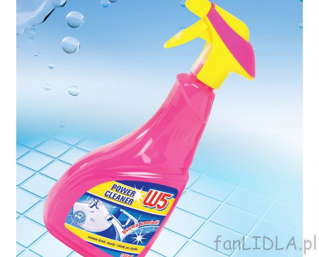 Power Cleaner , cena 5,99 PLN za 750 ml/1 opak. 
- Silnie czyszczący płyn. Skutecznie ...