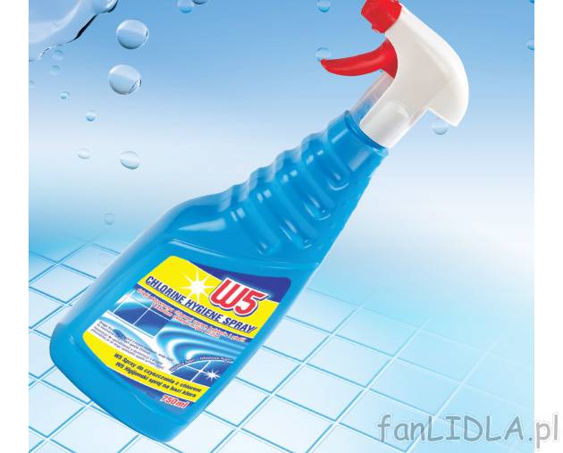 Środek do czyszczenia z chlorem , cena 6,99 PLN za 750 ml/1 opak. 
- Wybiela fugi, ...