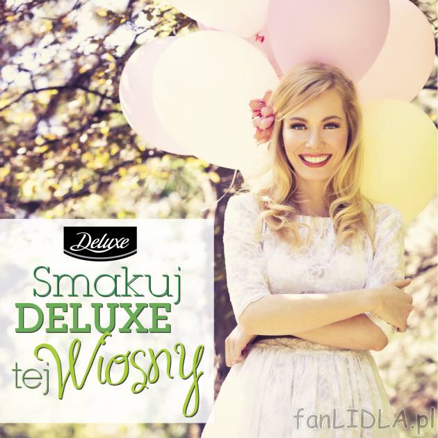 Wiosenny katalog marki Deluxe w Lidlu.