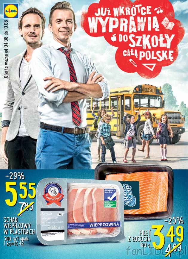 Najnowsza oferta Lidla od 4 do 10 sierpnia.