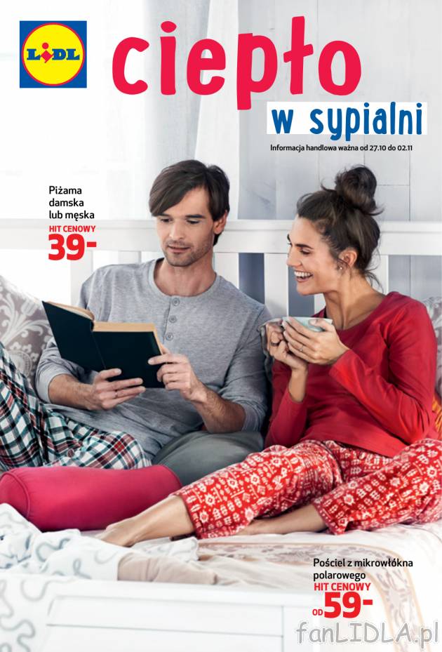 W najnowszej ofercie Lidla znajdziesz ciepłe piżamy, które zachwycą cię swoimi ...