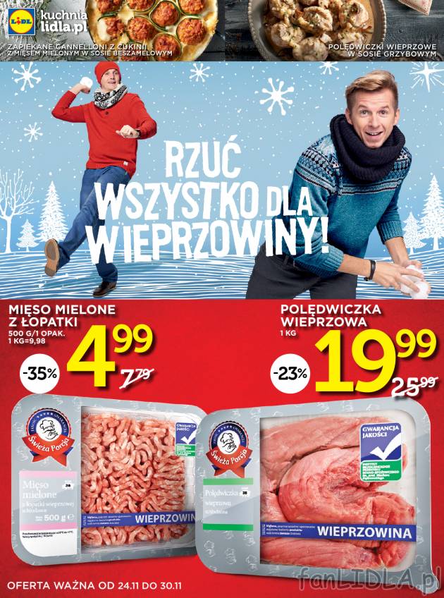 kuchnialidla.pl - Rzuć wszystko dla wieprzowiny! W ofercie Lidla mięso mielone ...