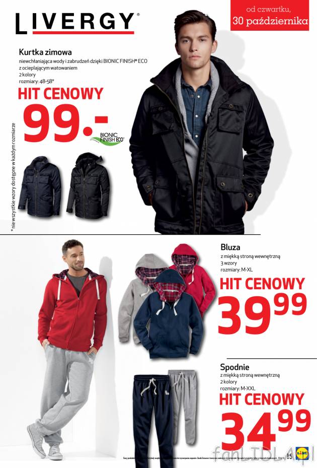 Marka Livergy dostępna w Lidlu w swojej ofercie ma kurtkę zimową, która nie ...