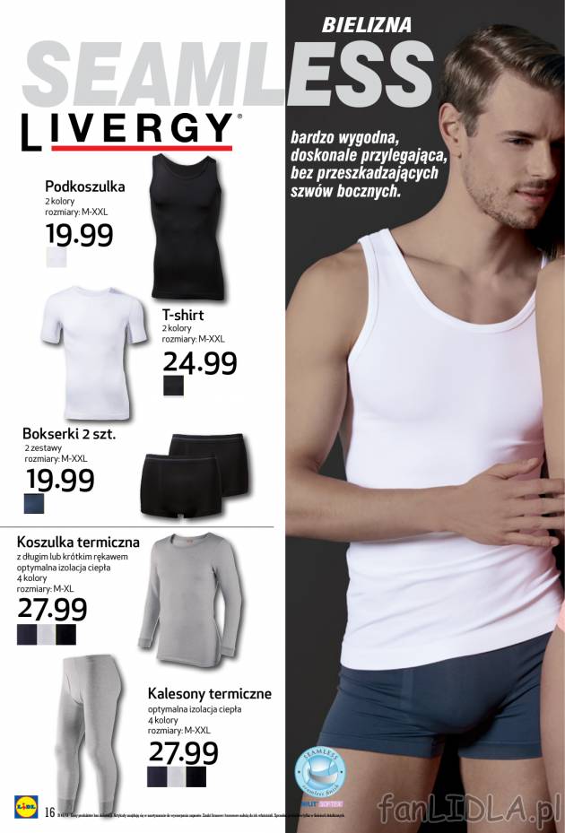 Lidl w swojej ofercie ma coś dla mężczyzn, żeby nie było im zimno - kalesony ...
