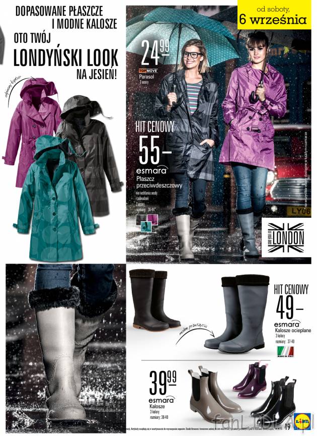 Londyński look na jesień dopasowane płaszcze przeciwdeszczowe i krótkie eleganckie ...